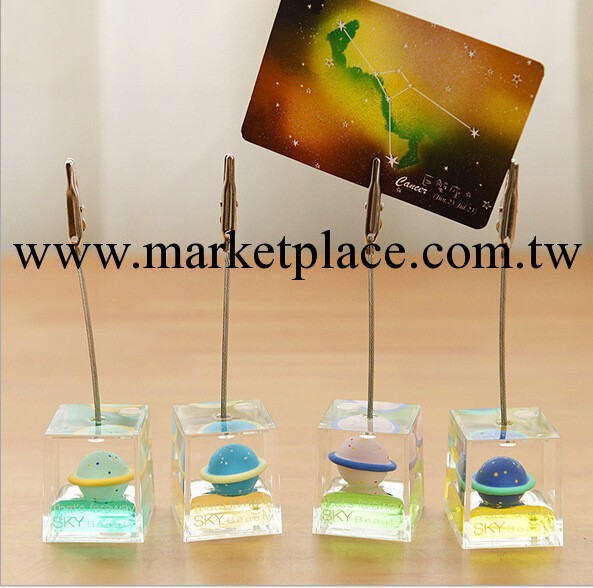 韓國文具 批發  太空漫步入油留言夾 簡約個性名片夾16736工廠,批發,進口,代購
