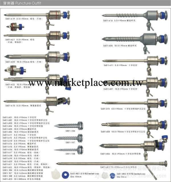 供應 各類規格手術穿刺器工廠,批發,進口,代購