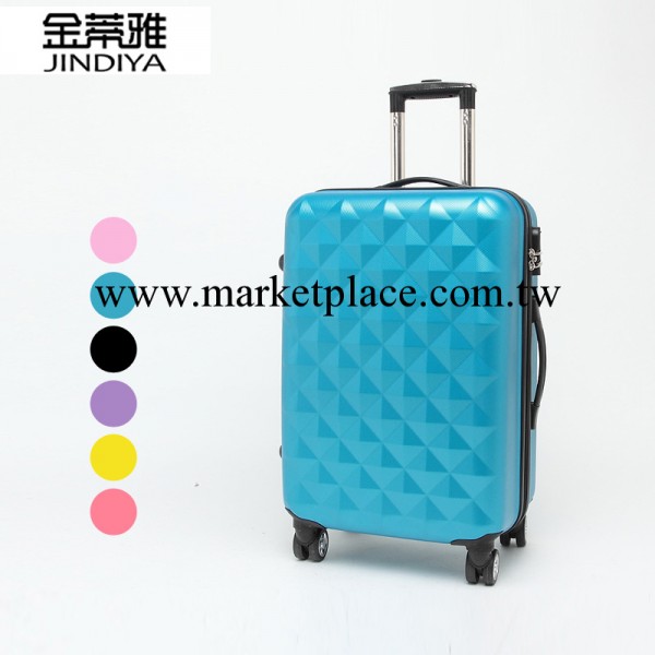 新款abs鉆石紋24寸拉桿箱萬向輪旅行箱學生行李箱20寸密碼箱批發工廠,批發,進口,代購
