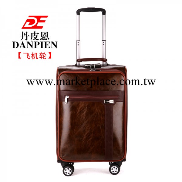 丹皮恩pu仿皮20寸24寸拉桿箱旅行箱男女行李箱登機箱萬向輪箱子工廠,批發,進口,代購