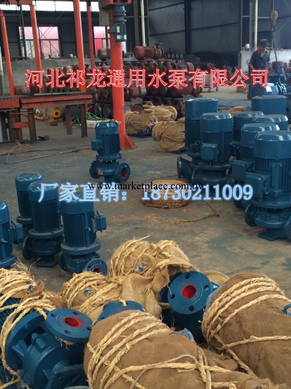 【廠傢直銷】臥式離心泵ISW50-125臥式管道離心泵工廠,批發,進口,代購