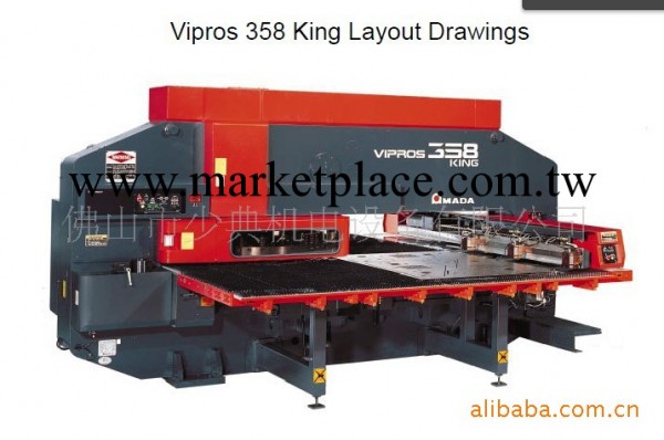 VIPROS-358KING 日本進口AMADA（阿瑪達）數控沖床（現貨）工廠,批發,進口,代購