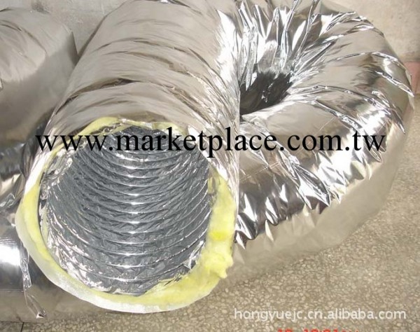 供應鋁箔伸縮保溫軟管及伸縮鋁箔單管+佈箔管批發・進口・工廠・代買・代購