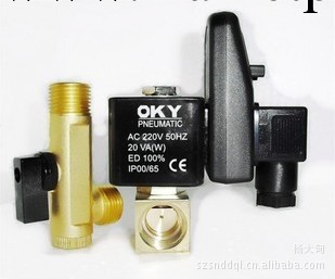 批發電子排水閥 電子排水器 4分牙OKY TEST OKY-A OKY-B 廠傢直銷工廠,批發,進口,代購