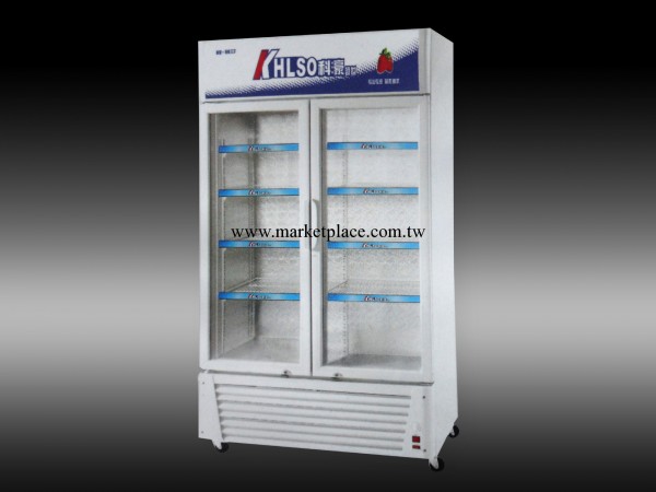 立式直冷冷藏展示櫃（對開門）工廠,批發,進口,代購