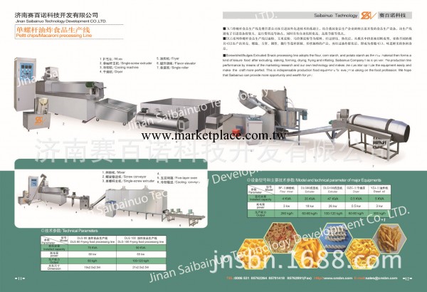單螺桿油炸膨化生產線批發・進口・工廠・代買・代購