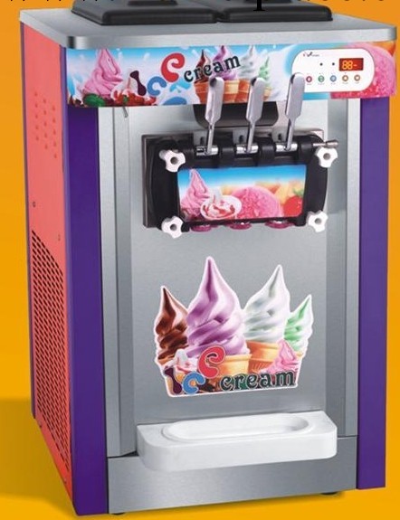 臺式冰淇淋機商用 雪糕機甜筒機 冰淇淋設備加工工廠,批發,進口,代購