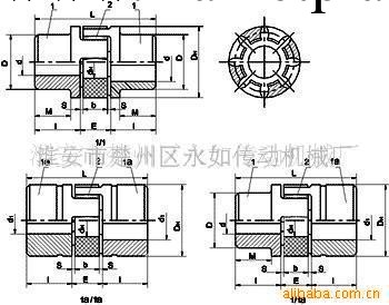 供應FL彈性星型聯軸器(圖)工廠,批發,進口,代購