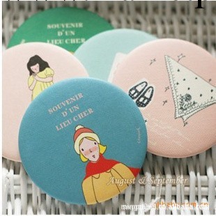 韓國TODAC 甜美可愛卡通小鏡子 便攜化妝鏡 淘寶贈品工廠,批發,進口,代購