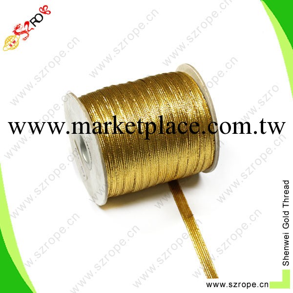9MM金色扁蔥帶 純金絲編織 量大從優 質好價低批發・進口・工廠・代買・代購