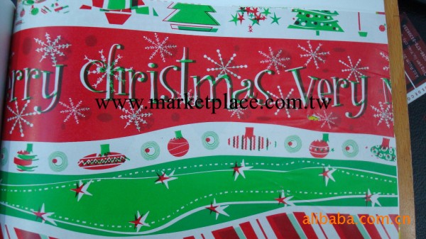 檢測供應聖誕包裝紙  禮品包裝紙批發・進口・工廠・代買・代購