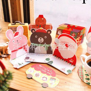 沐光 韓國超人氣 聖誕節賀卡|新年卡片套裝 10枚入 聖誕快樂工廠,批發,進口,代購