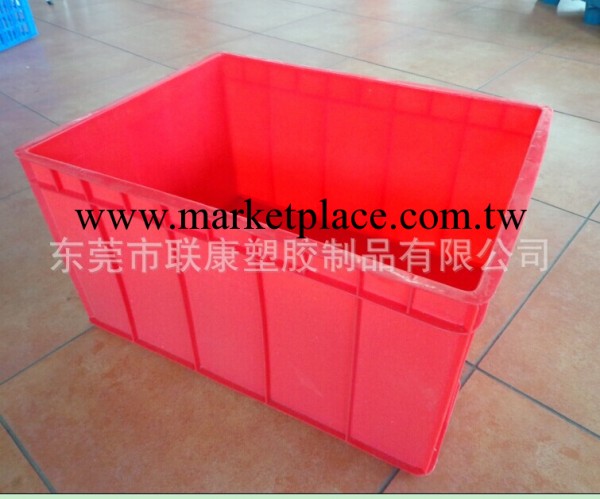 紅色塑料膠箱 715*545*385MM塑料膠箱 不良品膠箱 周轉膠箱批發・進口・工廠・代買・代購