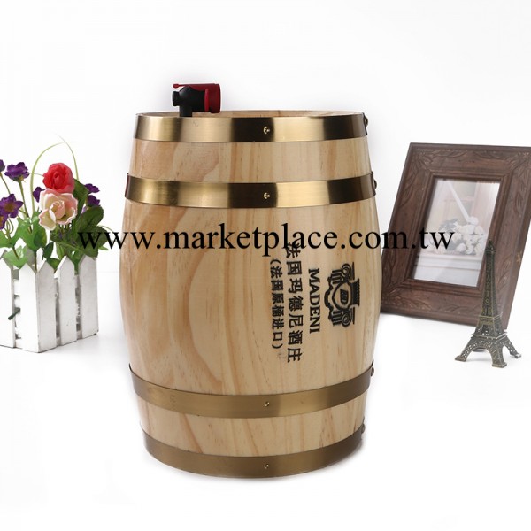 廠傢直供 新款優質紅酒密閉木桶 時尚木桶創意酒水木桶 質優價廉工廠,批發,進口,代購