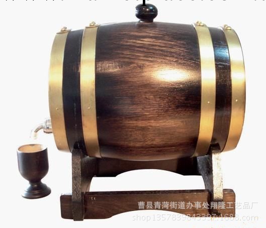 廠傢直銷木制品加工定做 橡木桶225l 法國橡木桶 木制紅酒桶 木桶工廠,批發,進口,代購