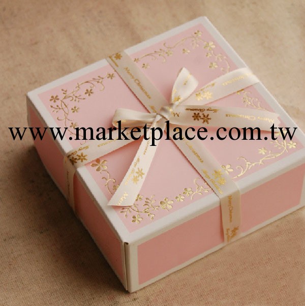 烘焙包裝 燙金花紋柔粉色系 4粒裝月餅盒 餅乾盒 蛋糕盒 西點盒工廠,批發,進口,代購