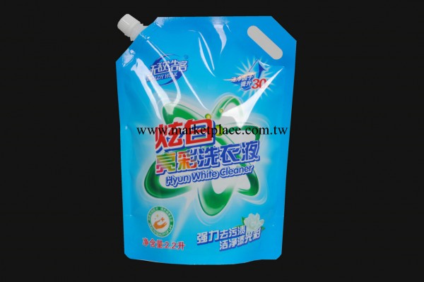 河北滄州生產洗衣液包裝袋 吸嘴自立袋 液體吸嘴袋同行行業質量好工廠,批發,進口,代購