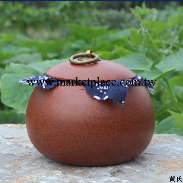 宜興紫砂茶葉罐 小茶罐6號 裝茶葉罐紫砂茶罐 可定做LOGO工廠,批發,進口,代購