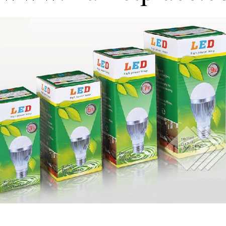 LED燈具配件 包裝盒 3W5W球泡燈中性通用型內盒包裝 彩盒 紙盒工廠,批發,進口,代購