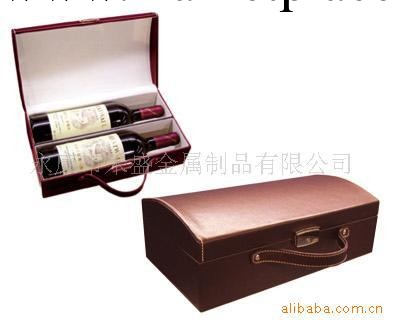 供應高檔紅酒皮盒，外徑358*185*122紅酒包裝FRP-S009工廠,批發,進口,代購