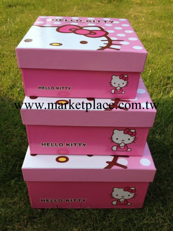 廠傢直銷 hello kitty 3件套精品禮盒包裝盒 義烏精美禮品包裝盒工廠,批發,進口,代購