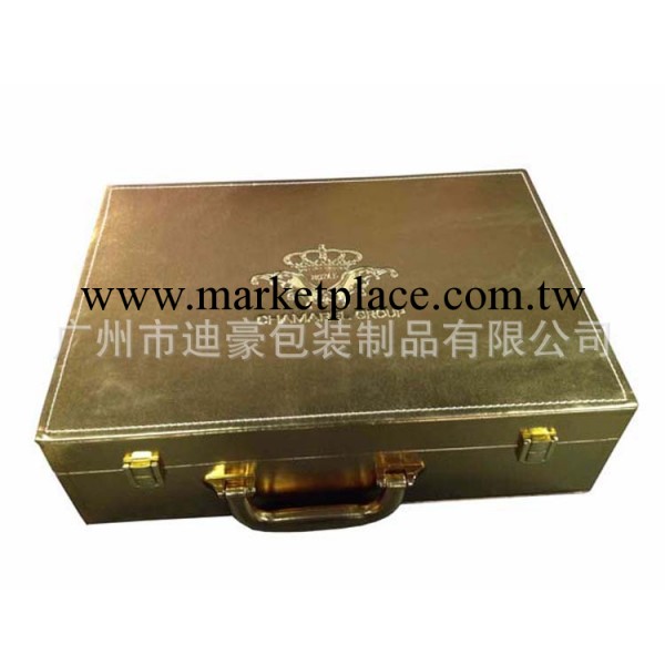 專業定制金色PU料化妝品盒 時尚保健包裝盒 皮質禮品盒DYP-8046工廠,批發,進口,代購