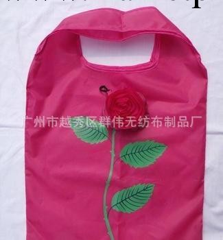 K 210T shopping flower roseo bag工廠,批發,進口,代購