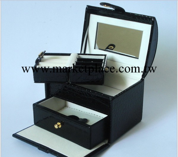 廠傢專業生產高檔珠寶皮盒 首飾飾品皮盒 飾品皮盒 皮盒包裝盒工廠,批發,進口,代購