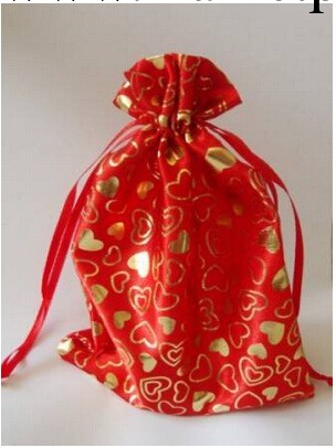 燙金百年好合紗袋批發 禮品首飾袋 糖果喜蛋包裝袋工廠,批發,進口,代購