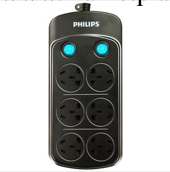 飛利浦（PHILIPS）SPS1620B 6位排控3米插座純PC高阻燃外殼 防雷工廠,批發,進口,代購