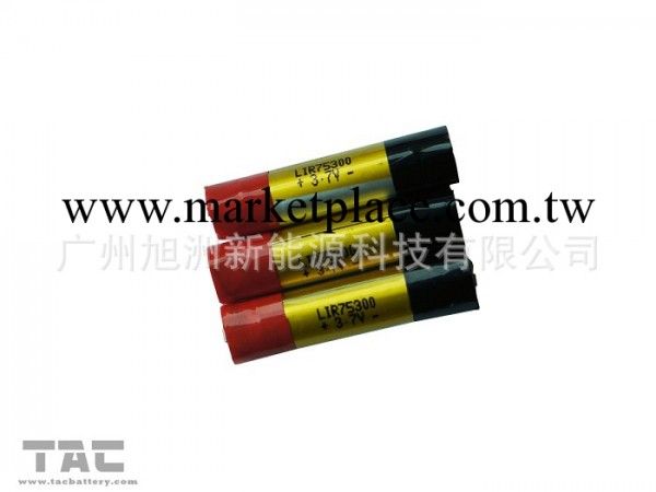 廠傢現貨供應電子煙鋰電池LIR75300 100mAh 3.7V 電子煙鋰電池工廠,批發,進口,代購