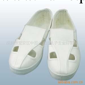 白色四眼佈鞋 白色四眼皮革鞋 靜電佈鞋工廠,批發,進口,代購