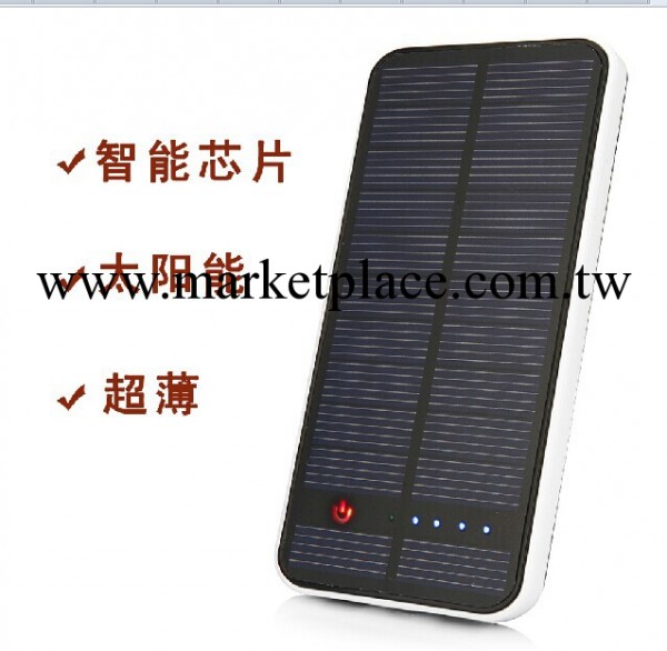 太陽能充電寶器超薄聚合物太陽能移動電源10000mh毫安沖手機通用批發・進口・工廠・代買・代購