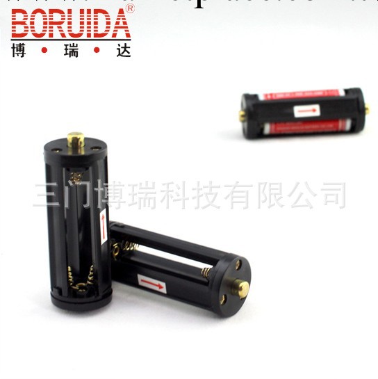 【廠傢批發】博瑞達k4塑料18650電池架 led強光手電筒電池架工廠,批發,進口,代購