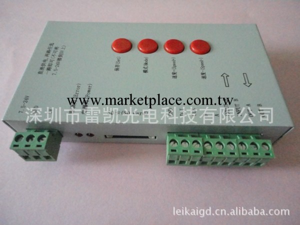深圳LED廠傢供應全彩掃描自編程控制器 T-1000K LED控制器工廠,批發,進口,代購