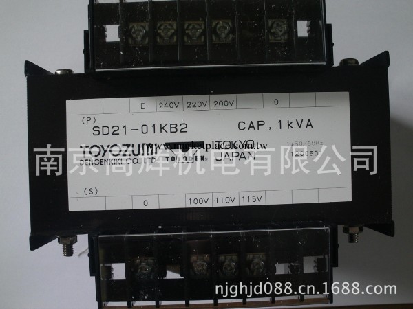 SD21-01KB2變壓器 豐澄變壓器 日本豐澄變壓器工廠,批發,進口,代購