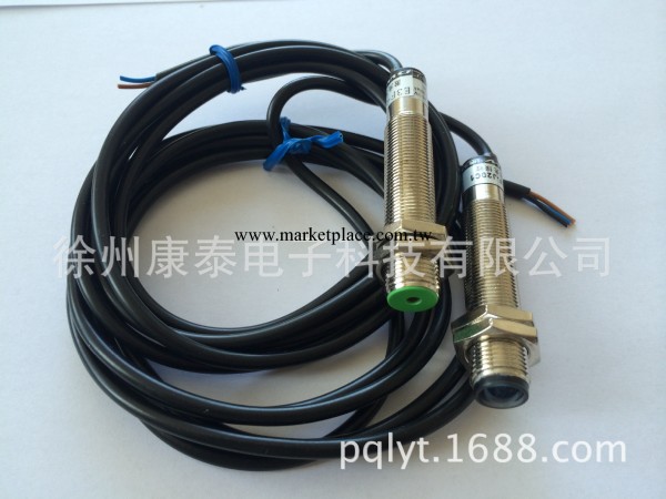 臺灣康泰專業生產高質量強信號 KJGDS-M12對射型 光電開關工廠,批發,進口,代購