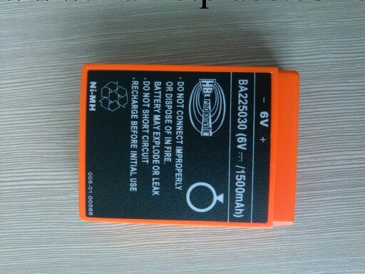 泵車電池 FUB 05AA.NICD.6V/500mAh 全國貨到付款批發・進口・工廠・代買・代購