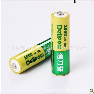 德力普5號充電電池正品大容量 5號1.2V 1000毫安5號電池高容量工廠,批發,進口,代購