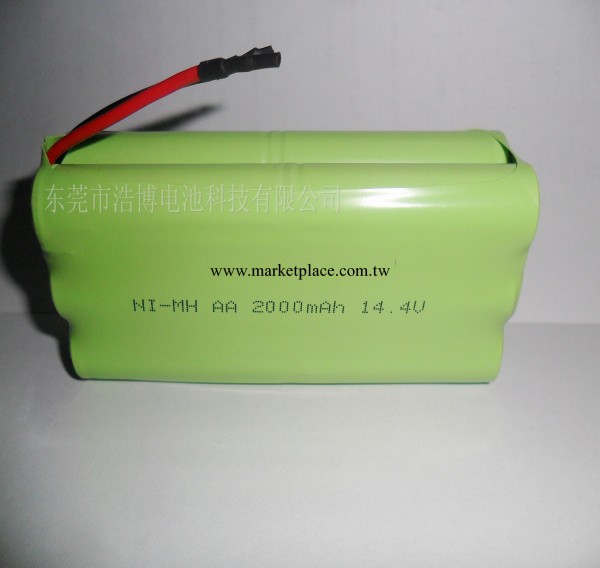 14.4V 鎳氫電池組 AA2000mAh  廠傢定制電池工廠,批發,進口,代購