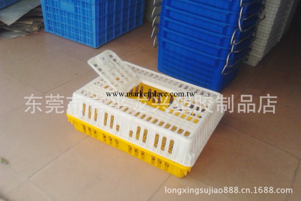 上海市嘉定區裝農傢雞專用抗壓塑料雞籠批發・進口・工廠・代買・代購