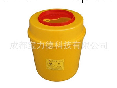 圓形醫療利器盒銳器盒針頭盒針筒盒醫療廢物垃圾桶4L升批發・進口・工廠・代買・代購