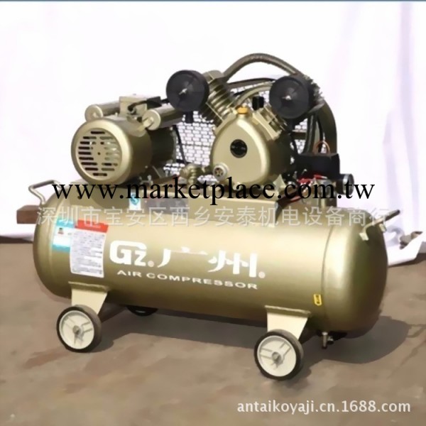供應 廣州牌 活塞式 空壓機(JW9008)低噪音、高效率(圖)工廠,批發,進口,代購