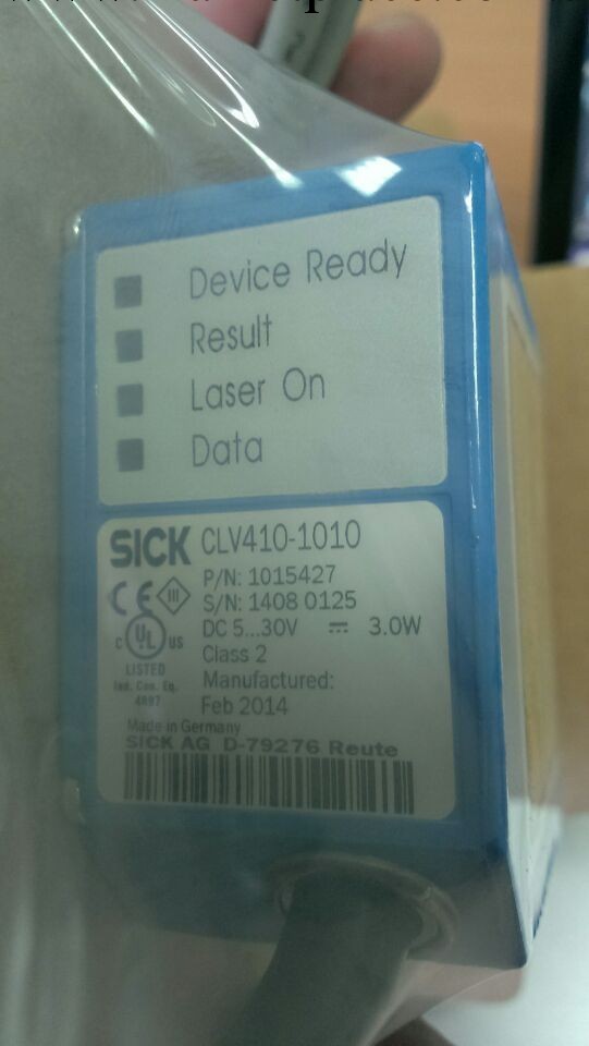 全新原裝德國西克SICK固定條碼掃描器CLV410--1010工廠,批發,進口,代購