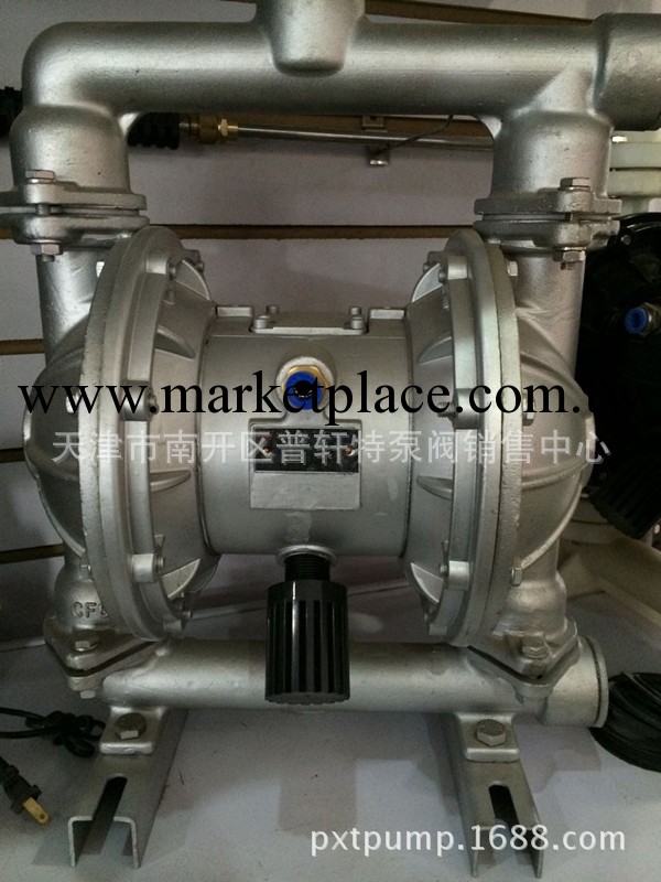 直銷供應 上海氣動隔膜泵 高效率耐腐蝕 QBY-15 304不銹鋼四氟工廠,批發,進口,代購