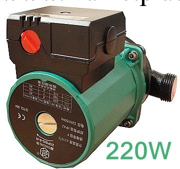 220W屏蔽式增壓泵 熱水器增壓泵 地暖暖氣循環/自來水增壓泵工廠,批發,進口,代購