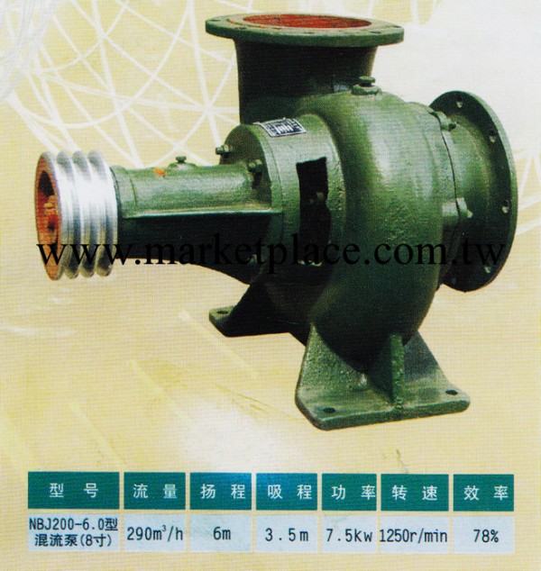NBJ200-6.0型混流泵（8寸）工廠,批發,進口,代購
