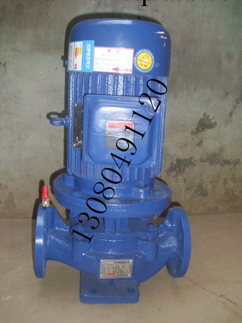安工水泵 isg80-125熱水循環泵 5.5kw立式管道泵 廠傢批發零售批發・進口・工廠・代買・代購