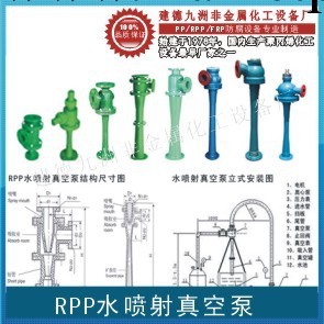 供應RPP水噴射真空泵、聚丙烯汽水串聯真空泵、真空泵 小型真空泵工廠,批發,進口,代購