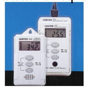 原裝臺灣群特CENTER-342溫濕度記錄器CENTER342溫濕度記錄機工廠,批發,進口,代購